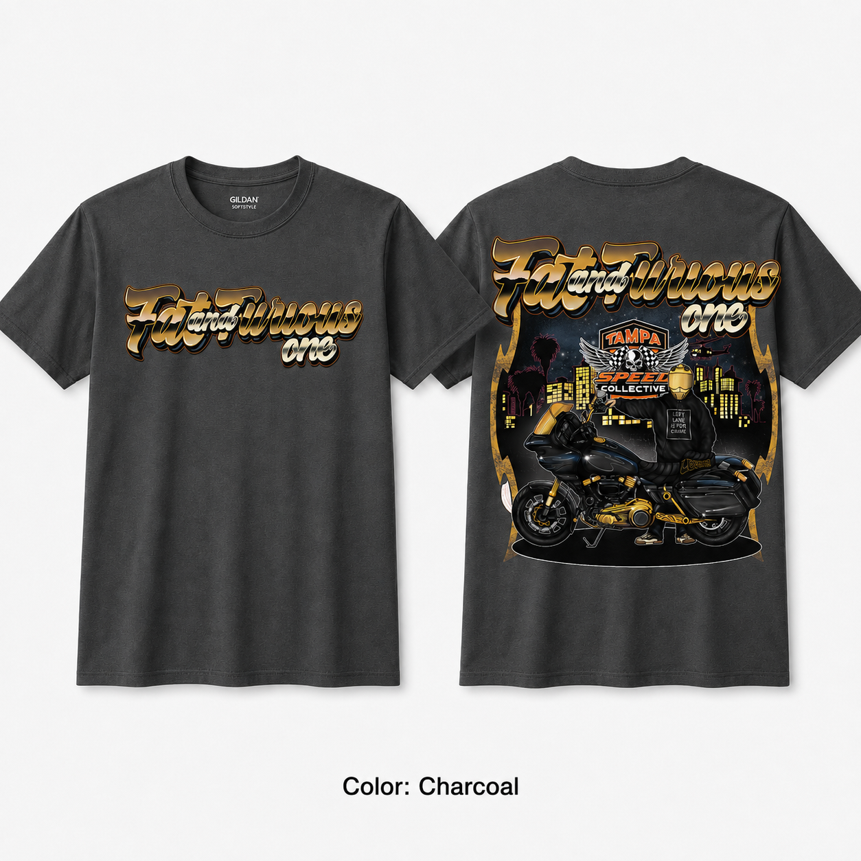 Carbon Glide Premium Softstyle Cotton Tee — Unisex