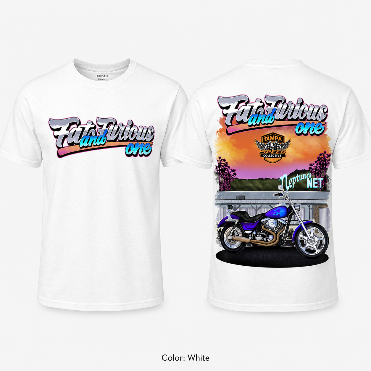 Bluey FXR Premium Softstyle Cotton Tee — Unisex