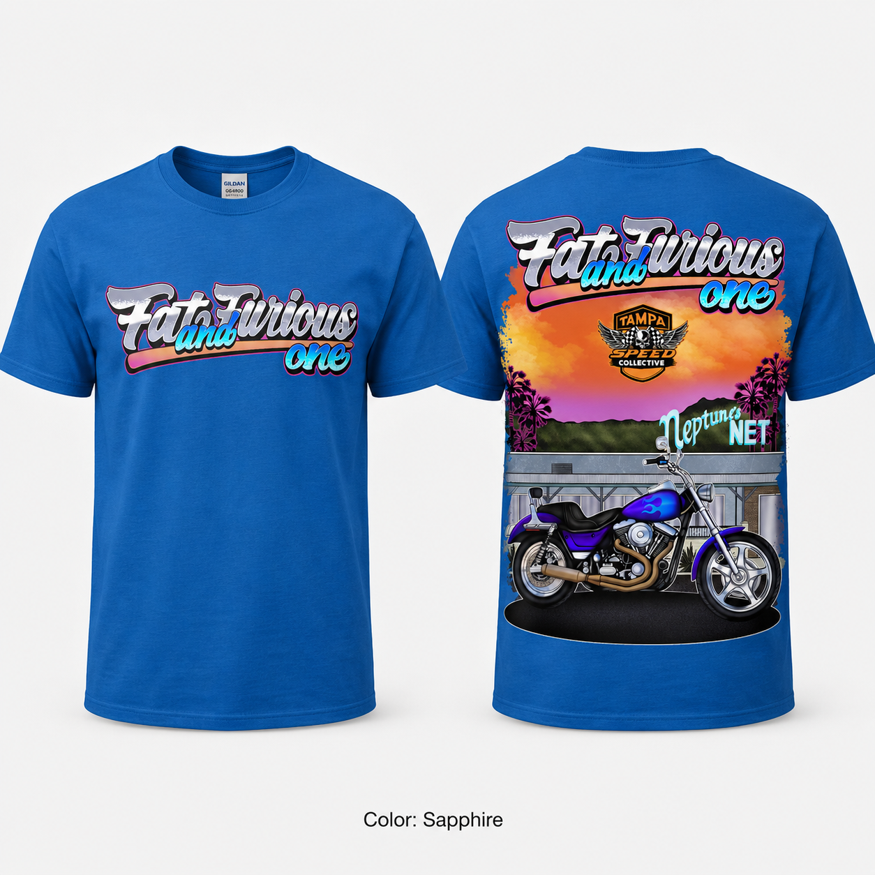 Bluey FXR Premium Softstyle Cotton Tee — Unisex