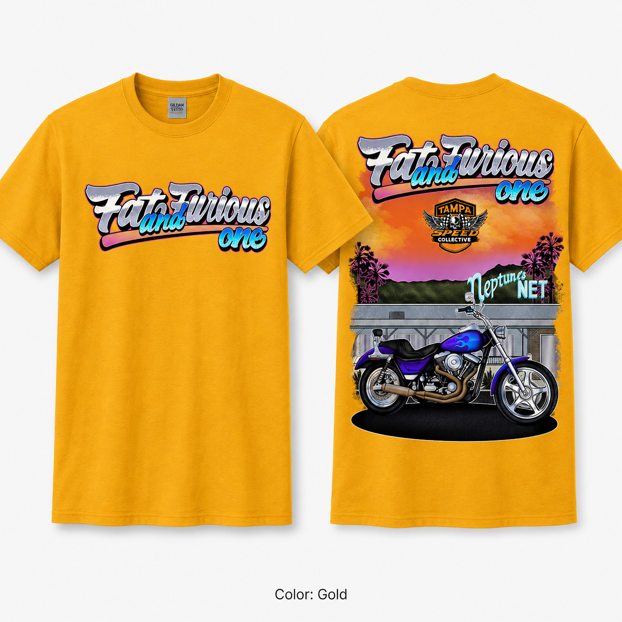 Bluey FXR Premium Softstyle Cotton Tee — Unisex