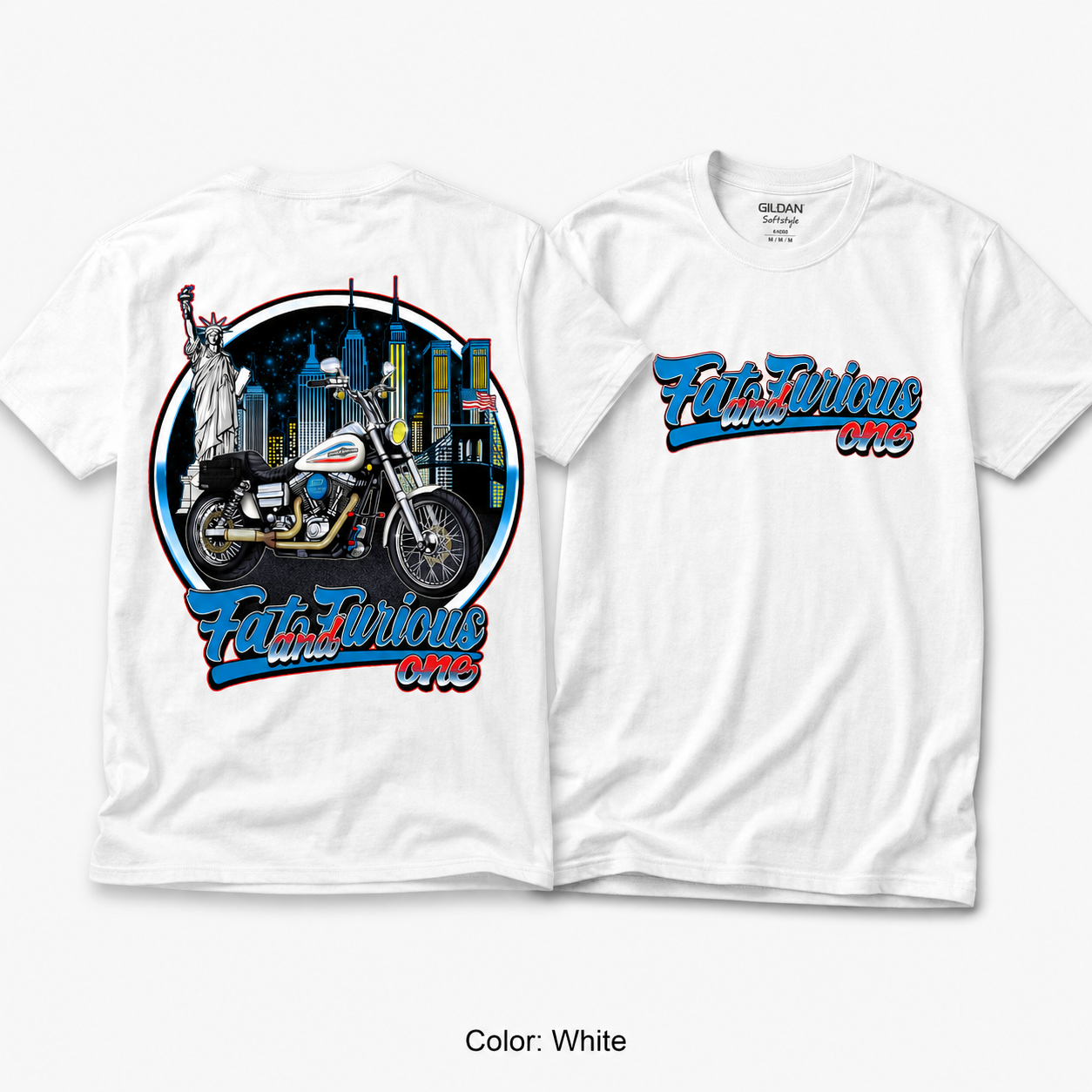Old Glory Premium Softstyle Cotton Tee — Unisex
