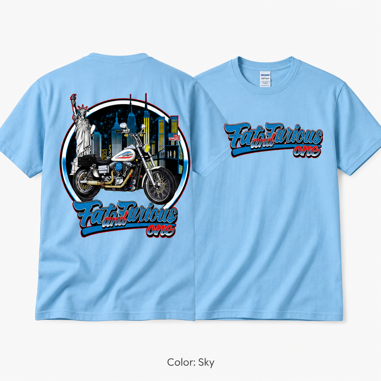 Old Glory Premium Softstyle Cotton Tee — Unisex