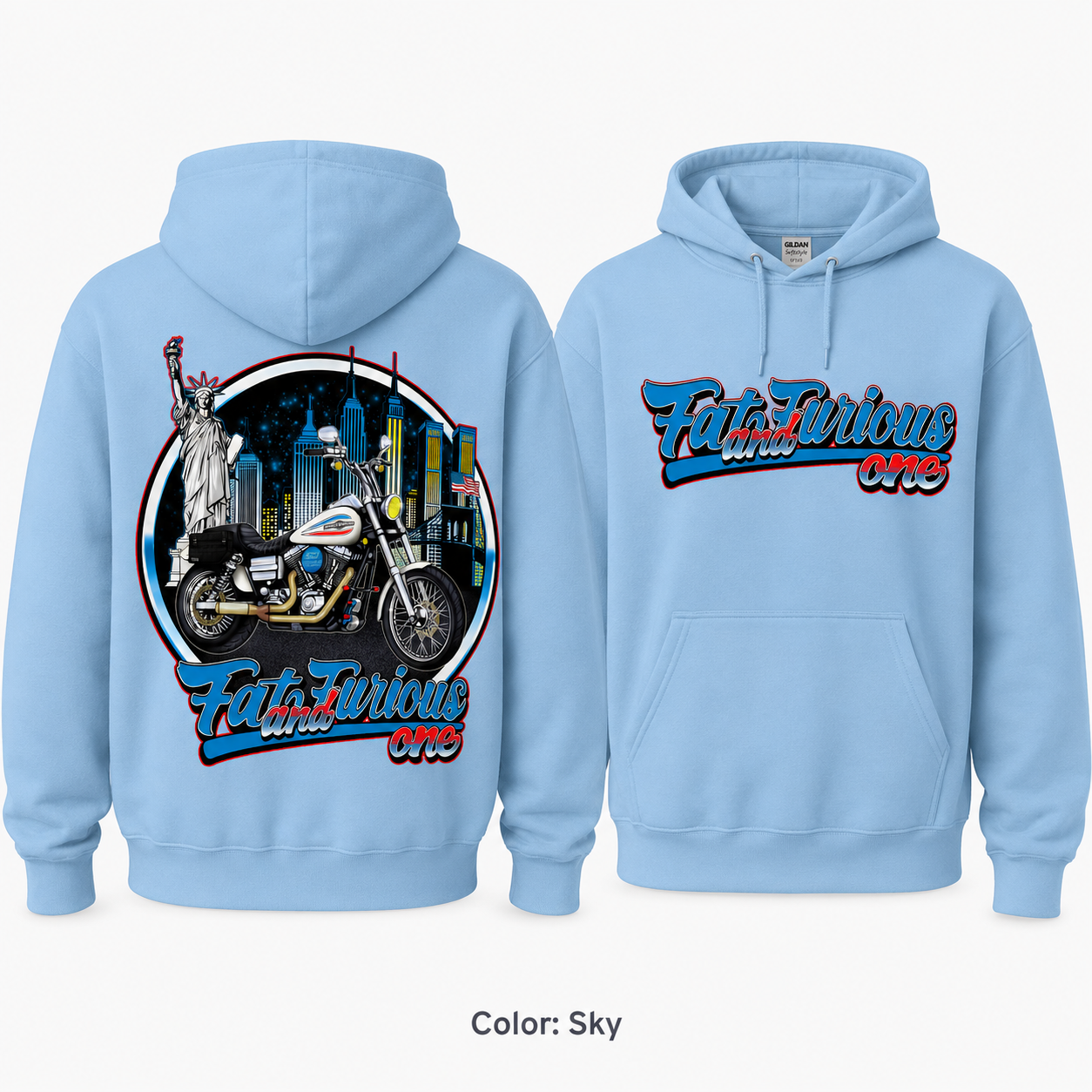 Old Glory Premium Softstyle Midweight Hoodie — Unisex