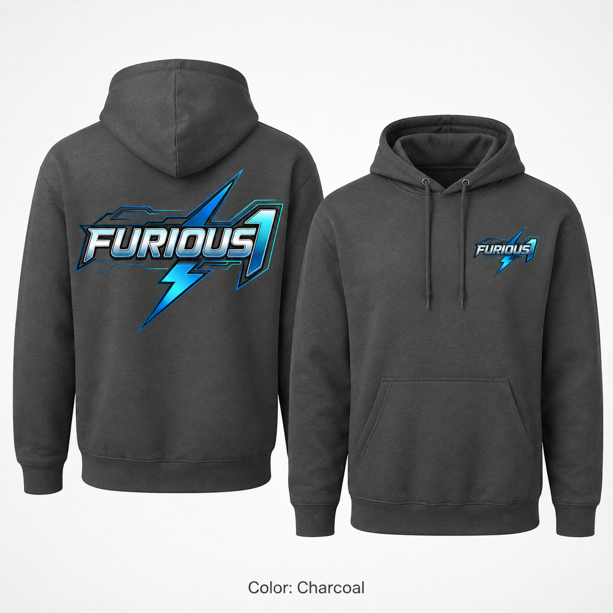 Furious 1 Premium Softstyle Midweight Hoodie — Unisex