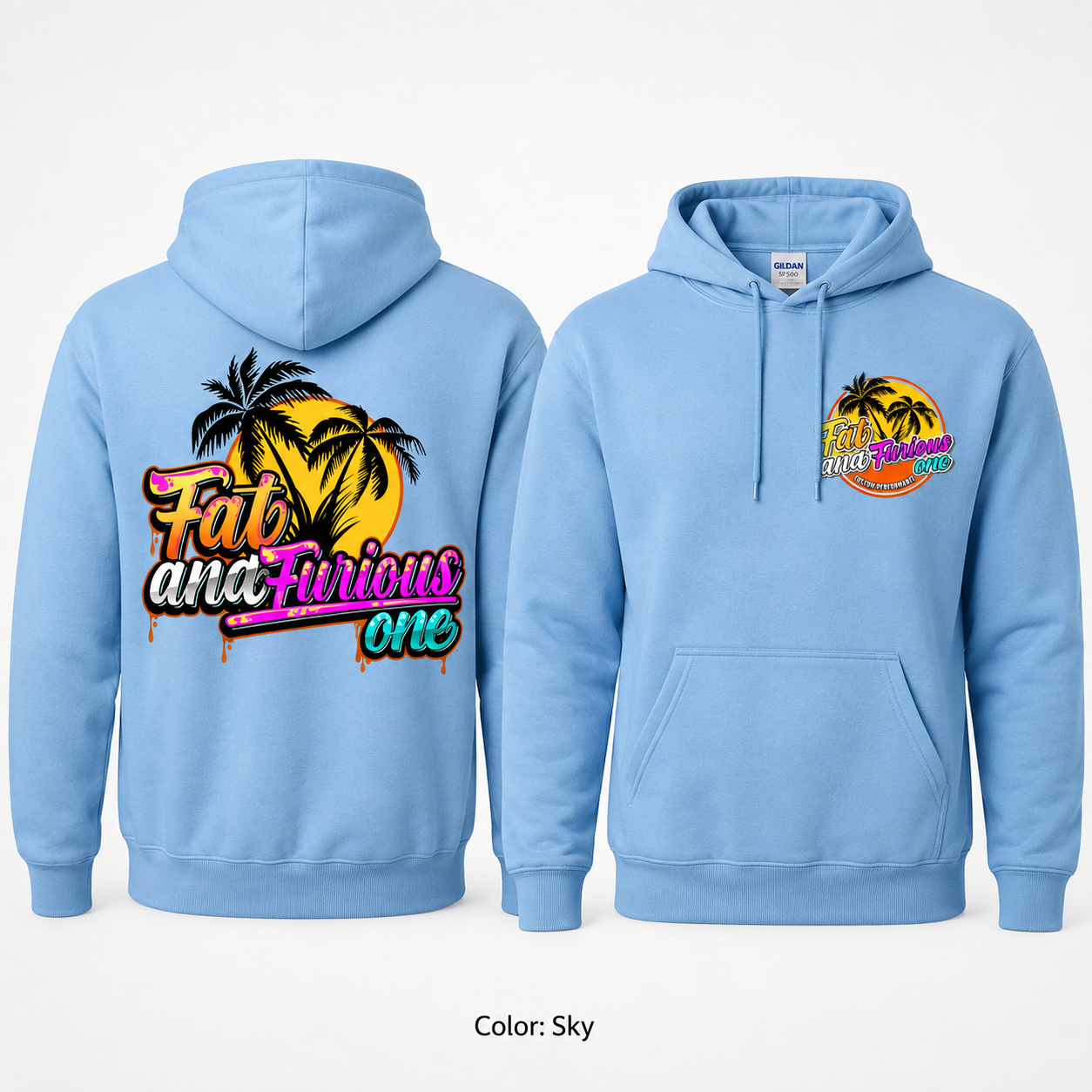 Tropical (Non-RIP) Premium Softstyle Midweight Hoodie — Unisex