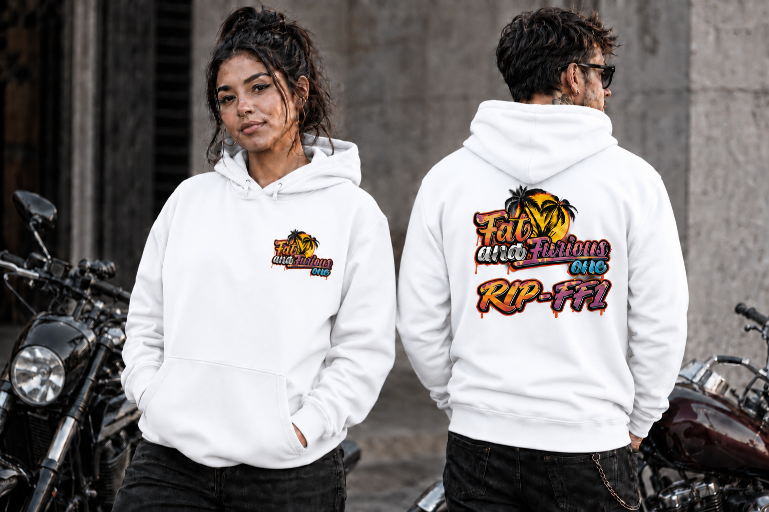 Tropical RIP-FF1 Premium Softstyle Midweight Hoodie — Unisex
